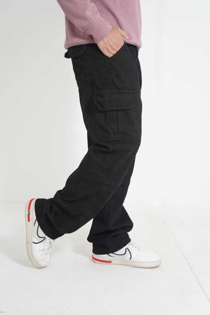 Baggy Denim (BLACK)(BP06) - Image 4