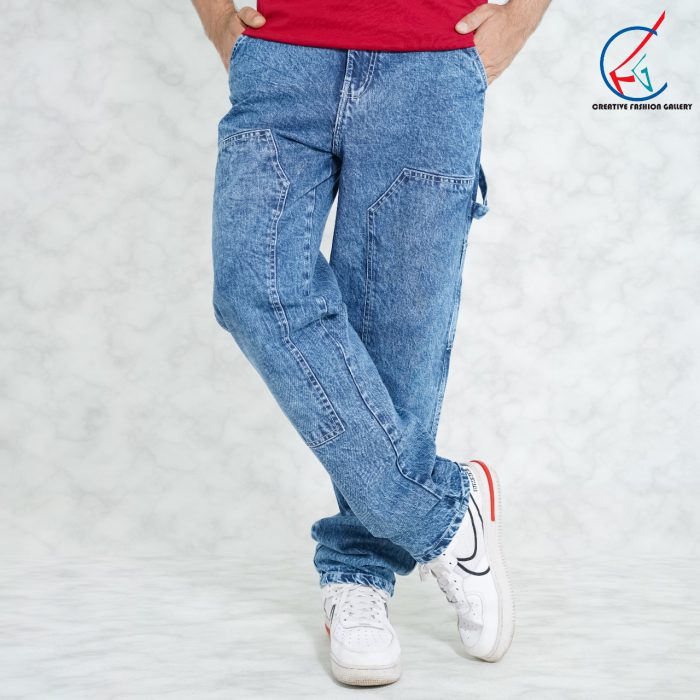 Baggy Denim Pant(Blue)(BP05)