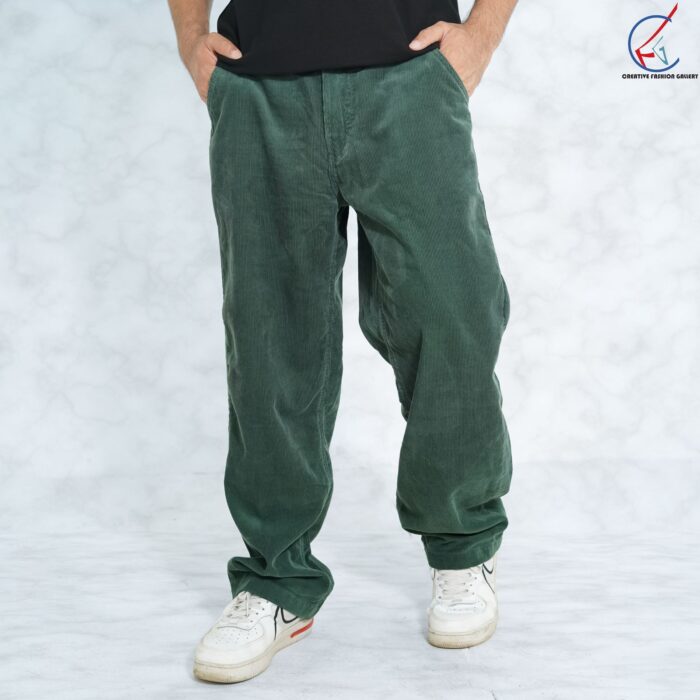 Baggy Pant (Olive)(BP03) - Image 2